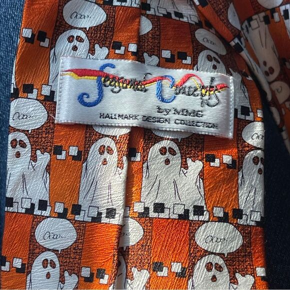 Halloween Novelty Silk Necktie - Picture 8 of 12